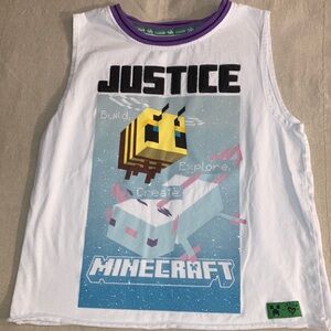 Justice Minecraft Youth Tank size L (12/14)